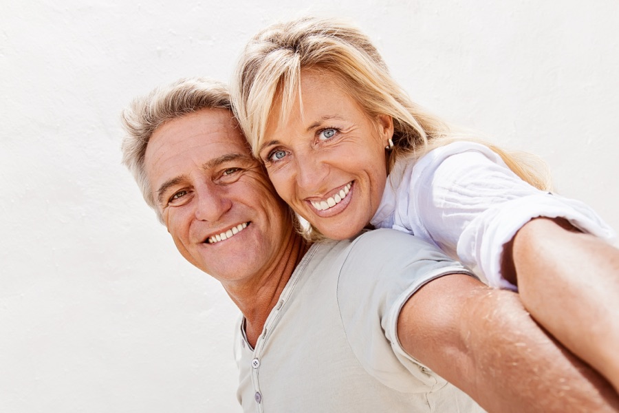 Couple in their sixties